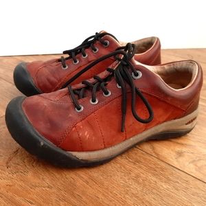 Keen Womens Leather Sneakers